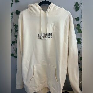 ERAS Tour Merch Taylor Swift Cream Hoodie Size 3XL/XXXL
